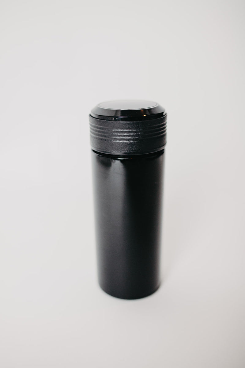 drenched - Reusable Smart Infuser Bottle (black x satin limited edition)